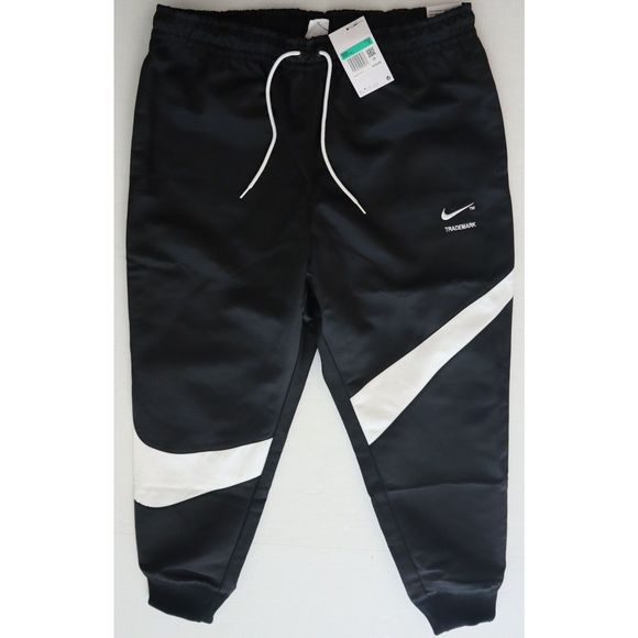 Nike DD6057 010 Men's Sz XL Black Sportswear Taper Leg Swoosh Jogger Pants $110 - Picture 1 of 10
